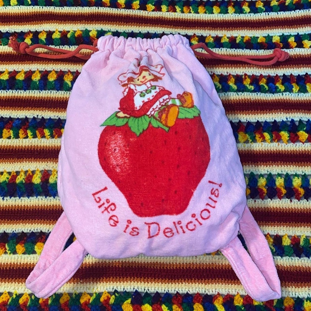 Strawberry Shortcake Backpack 🍓🍰